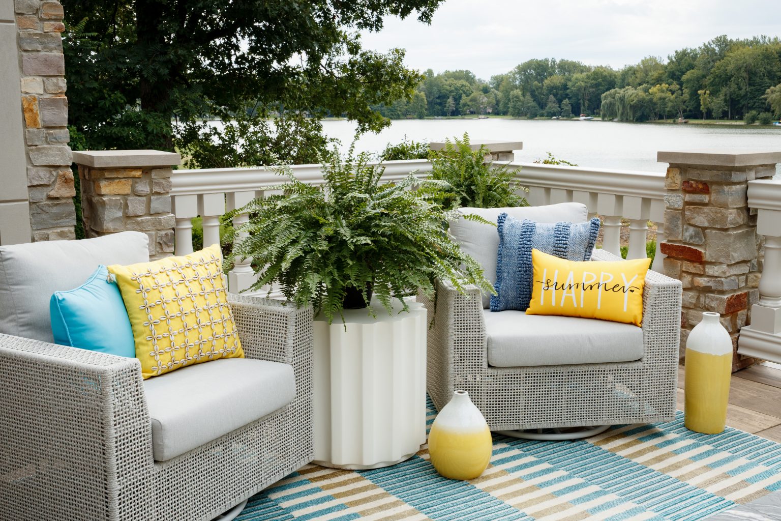 Lake House Outdoor Design